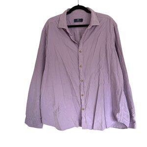 Vineyard‎ Vines Corduroy Lilac Purple Button Down Shirt XXL